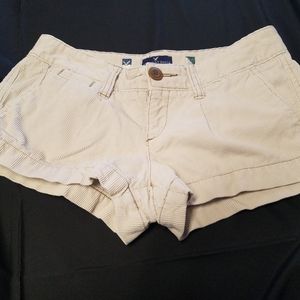 American Eagle Shorts,  Size 2, Cream, Corduroy